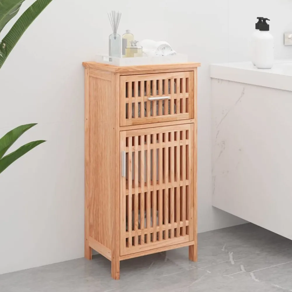 Armoires & Meubles De Rangement-vidaXL Armoire de salle de bain 42x29x82 cm Bois massif de noyer