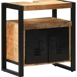 Ensembles De Meubles|Armoires & Meubles De Rangement-vidaXL Armoire de salle de bain Marron Bois de mangue massif