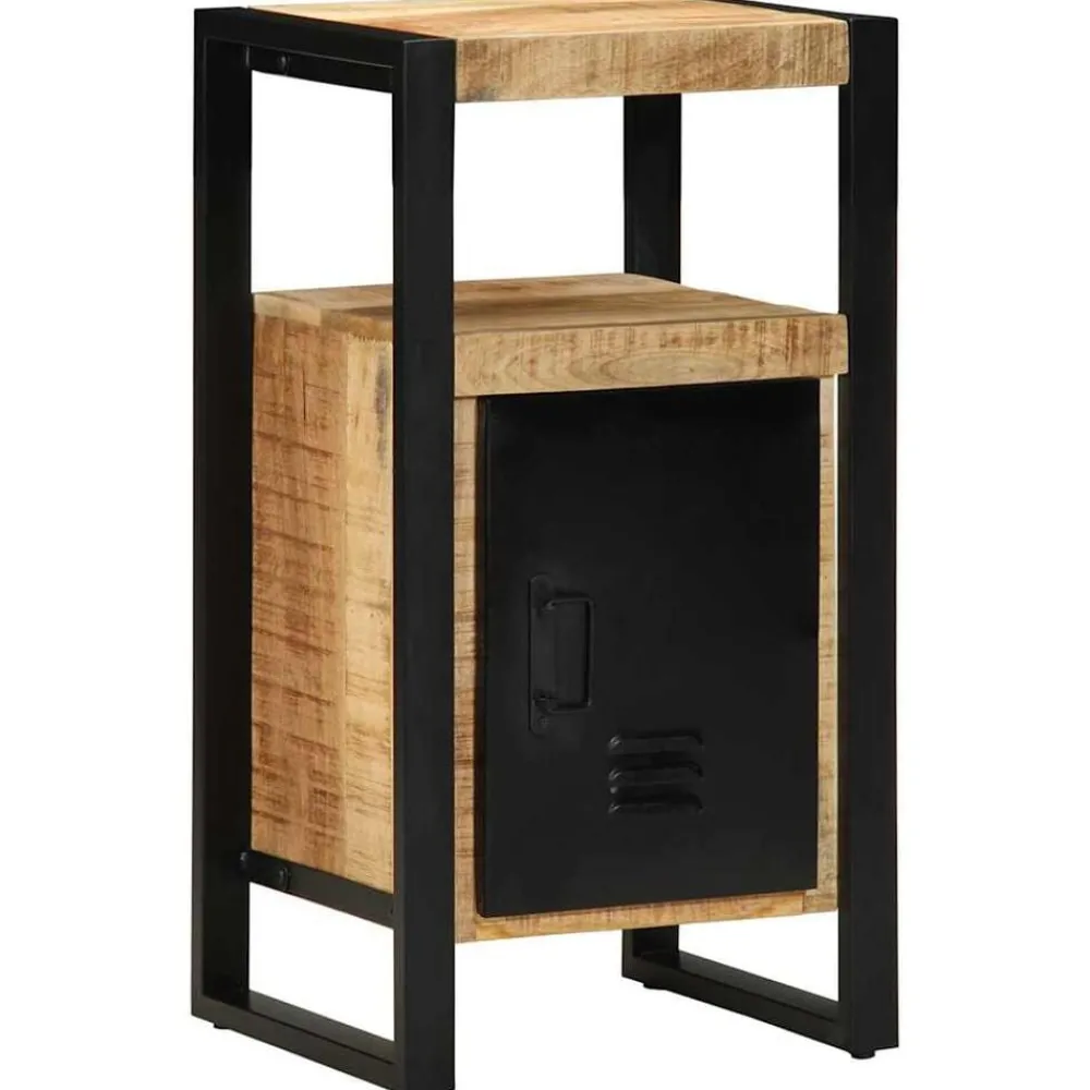 Ensembles De Meubles-vidaXL Armoire de salle de bain Marron Bois de mangue massif