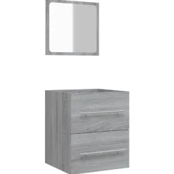 vidaXL Armoire de salle de bain avec miroir 41x38,5x48 cm