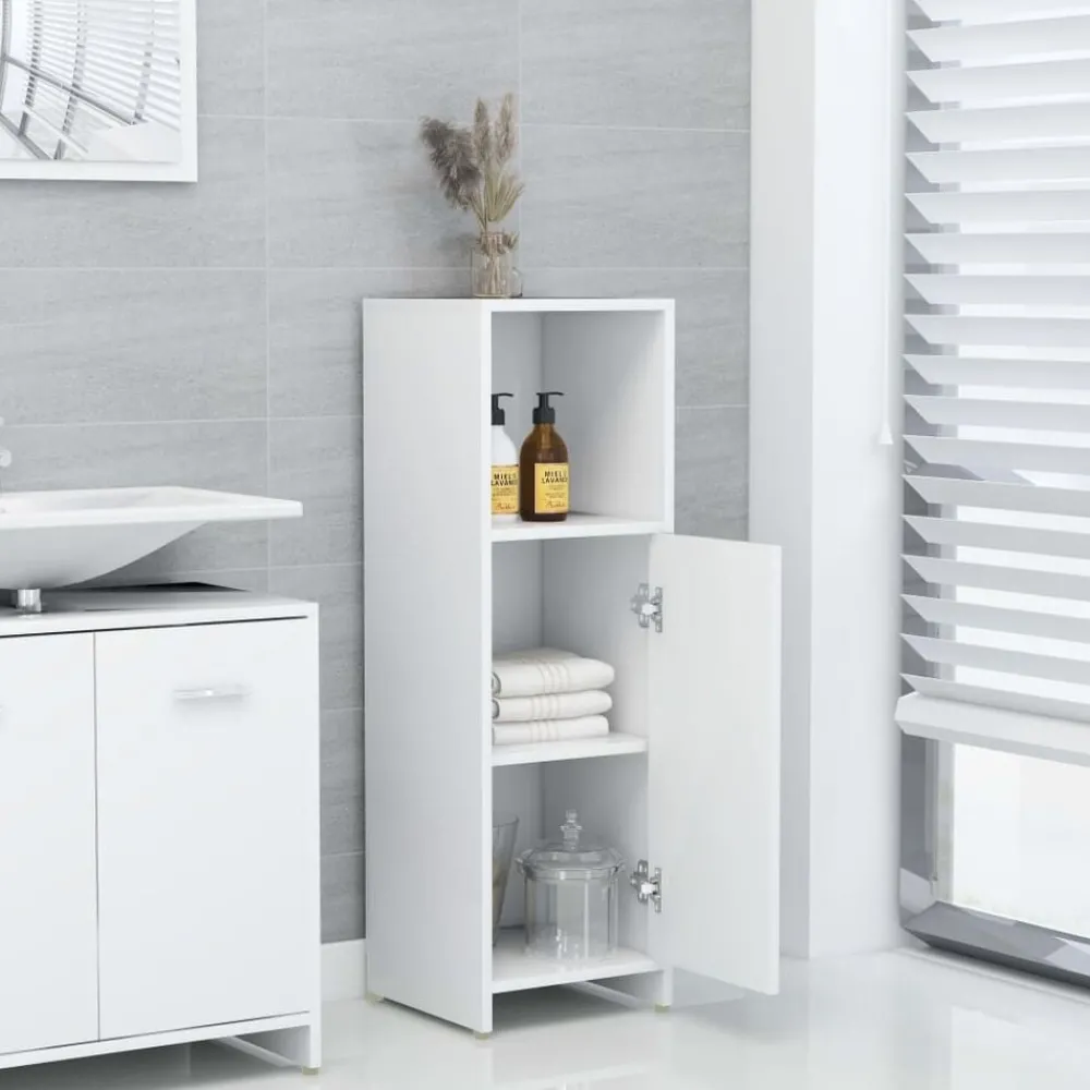 vidaXL Armoire de salle de bain 30x30x95 cm Bois d'ingénierie