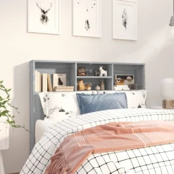 vidaXL Armoire de tête de lit 120x19x103,5 cm