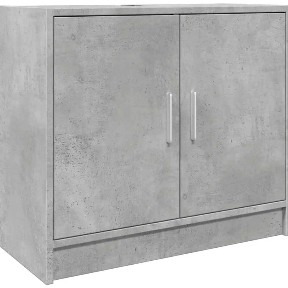 vidaXL Armoire d'évier 63x29x55 cm bois d'ingénierie