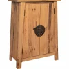 vidaXL Armoire latérale de salle de bain Pin massif 59x32x80 cm