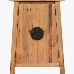 vidaXL Armoire latérale de salle de bain Pin massif 59x32x80 cm