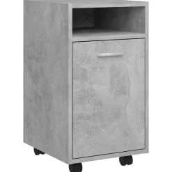 vidaXL Armoire latérale et roues 33x38x60cm Bois ingénierie