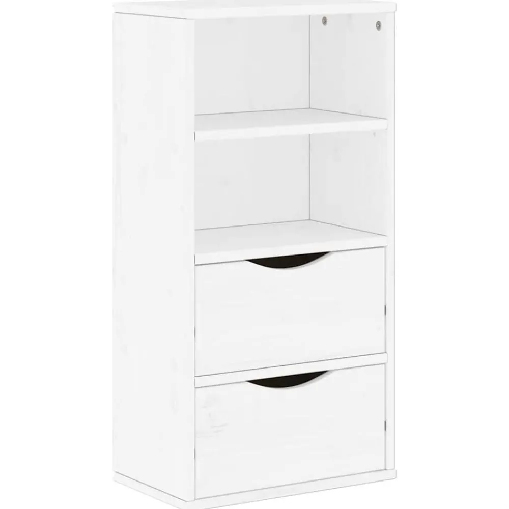 vidaXL Armoire latérale tiroirs ODDA 40x24x79 cm bois massif pin