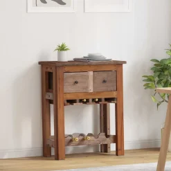 Arts De La Table & Arts Culinaires-vidaXL Armoire Marron 60 x 30 x 70 cm Bois Recyclé Solide