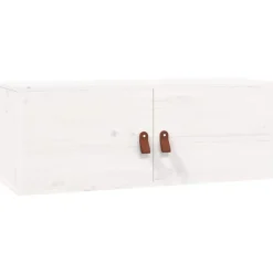 vidaXL Armoire murale 80x30x30 cm Bois de pin massif