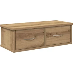 Étagères-vidaXL Armoire murale chêne artisanal 60x26x18,5 cm bois d'ingénierie ch&ecirc;ne artisanal