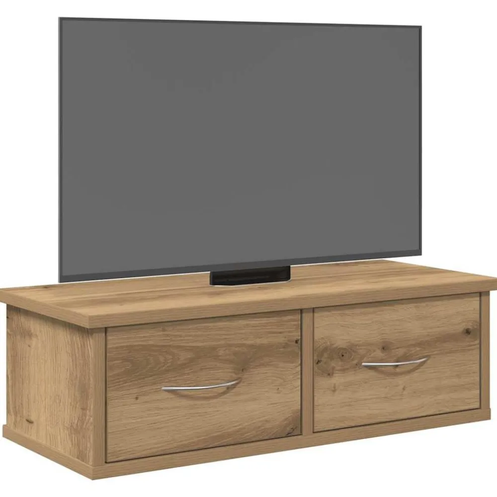 Étagères-vidaXL Armoire murale chêne artisanal 60x26x18,5 cm bois d'ingénierie chêne artisanal