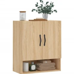 vidaXL Armoire murale chêne sonoma 60x31x70 cm bois d'ingénierie