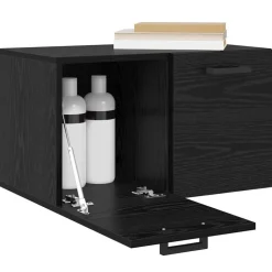vidaXL Armoire Murale Chêne noir 60 x 36,5 x 35 cm Bois d'ingénierie