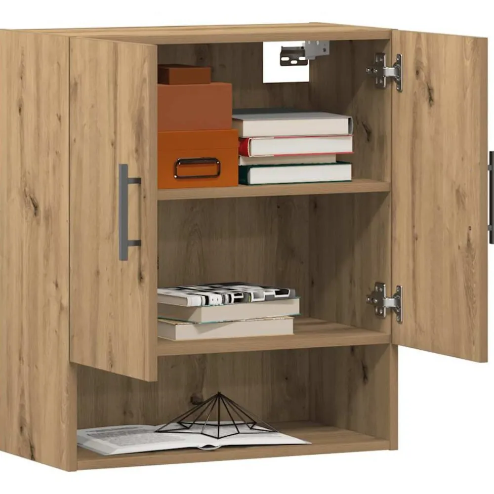 Armoires & Meubles De Rangement-vidaXL Armoire murale chêne artisanal 60x31x70 cm bois d'ingénierie chêne artisanal