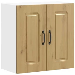 Armoires & Meubles De Rangement-vidaXL Armoire murale cuisine Kalmar chêne artisanal bois d'ingénierie chêne artisanal