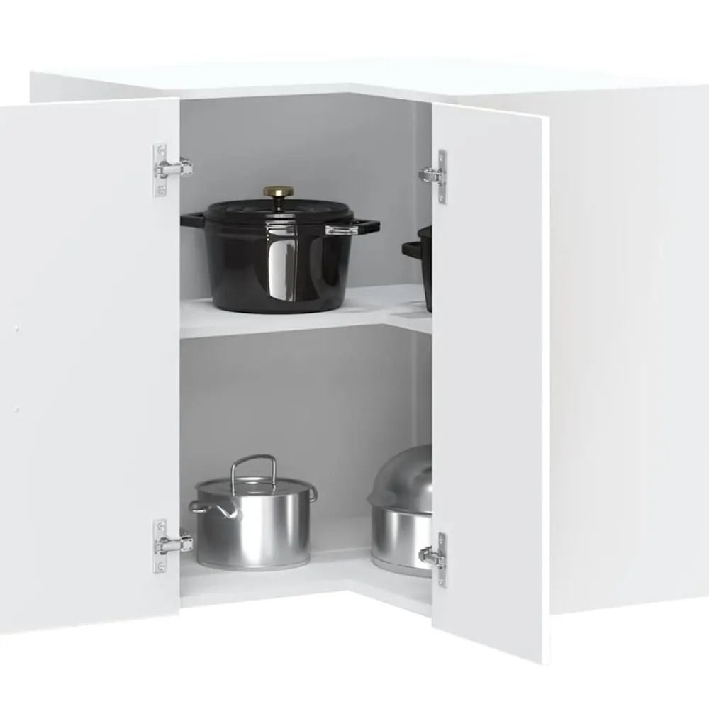 vidaXL Armoire murale d'angle de cuisine Kalmar bois ingénierie