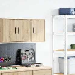 vidaXL Armoire murale de garage chêne sonoma bois d'ingénierie