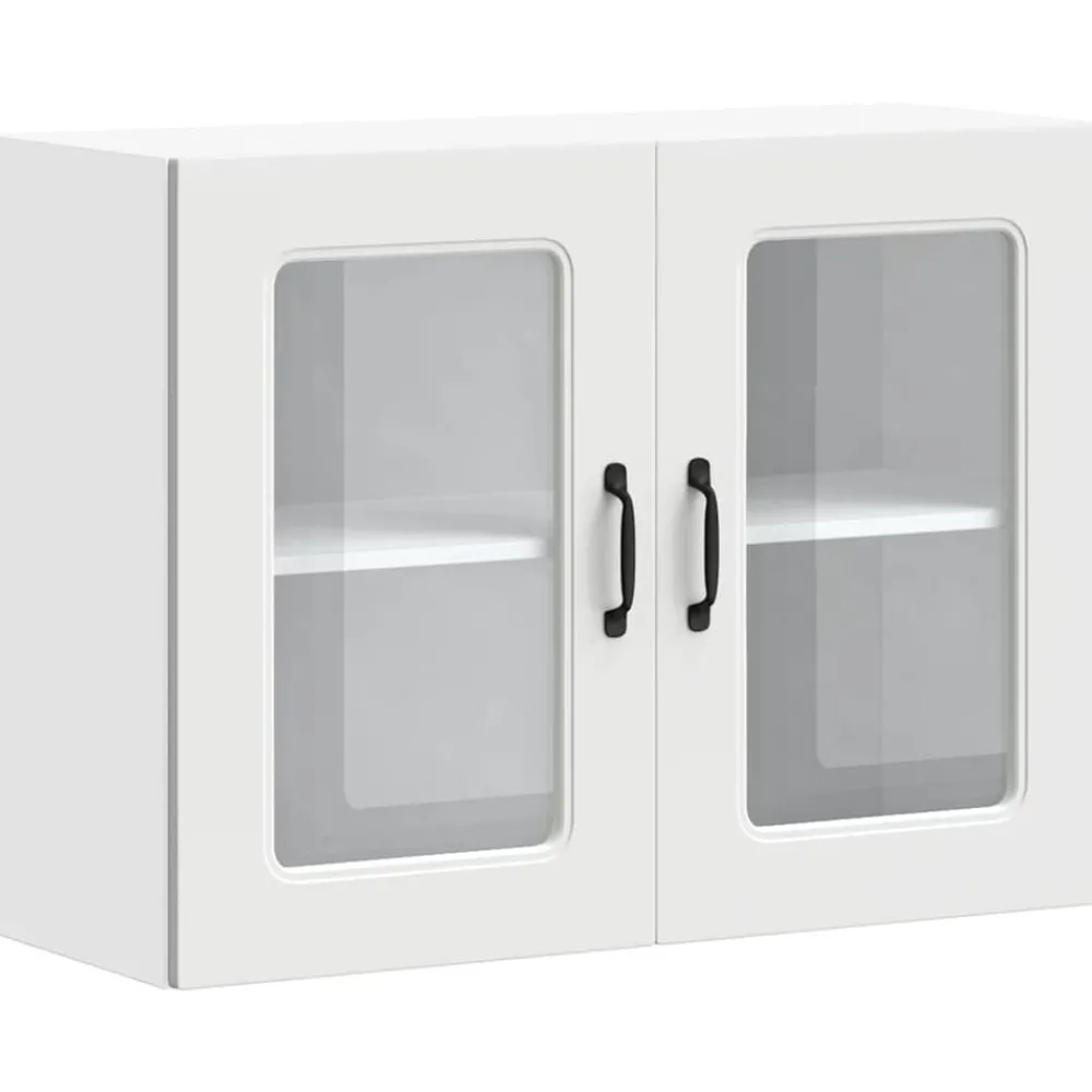 vidaXL Armoire murale de cuisine avec porte en verre Kalmar