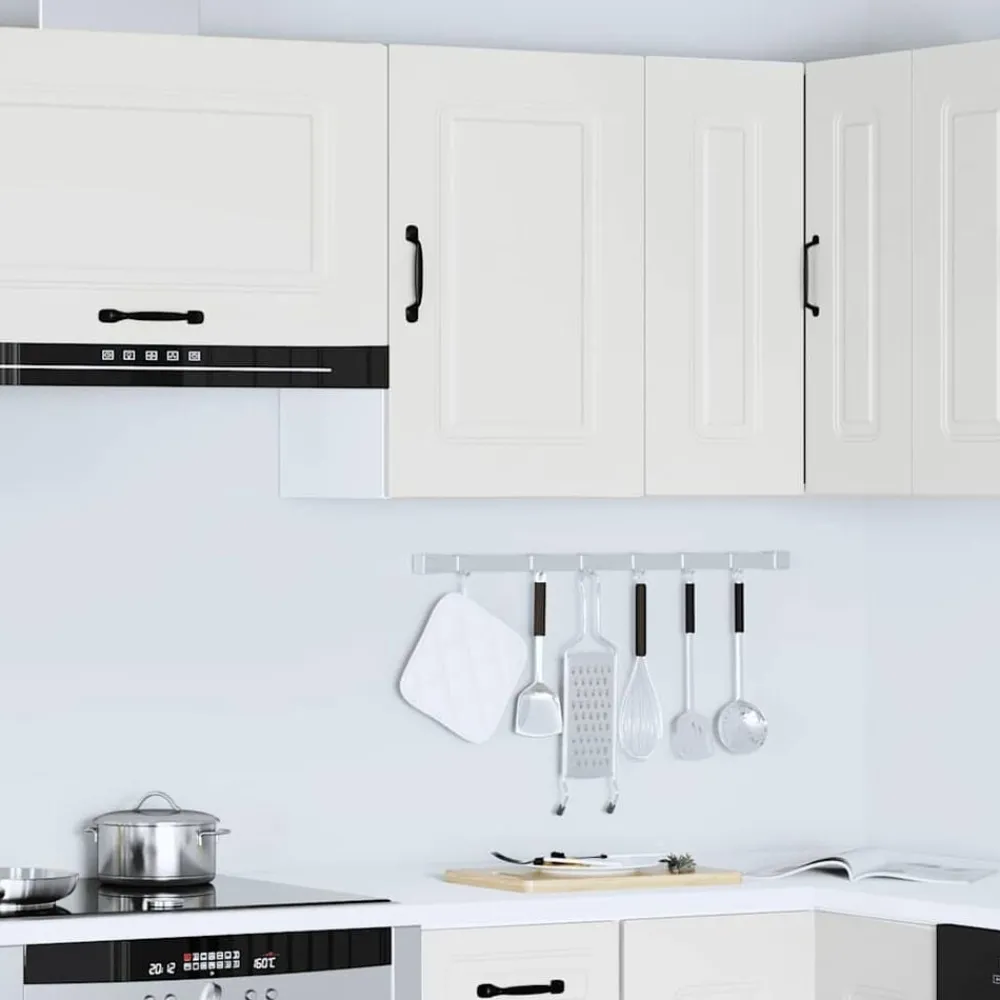 Armoires & Meubles De Rangement-vidaXL Armoire murale de cuisine Kalmar bois d'ingénierie Blanc