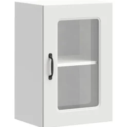 vidaXL Armoire murale de cuisine avec porte en verre Kalmar