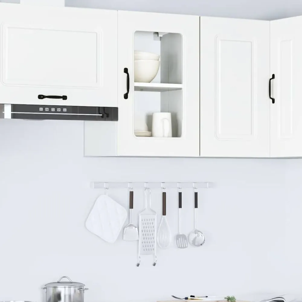 vidaXL Armoire murale de cuisine avec porte en verre Kalmar