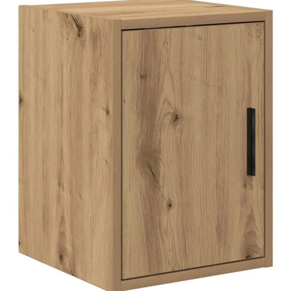 Stockage Industriel-vidaXL Armoire murale de garage chêne artisanal bois d'ingénierie chêne artisanal