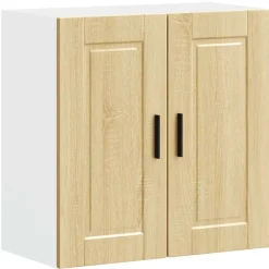 vidaXL Armoire murale de cuisine Porto chêne sonoma bois d'ingénierie