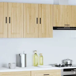 vidaXL Armoire murale de cuisine Porto chêne sonoma bois d'ingénierie