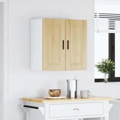 vidaXL Armoire murale de cuisine Porto chêne sonoma bois d'ingénierie