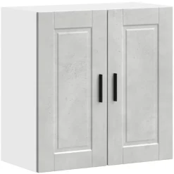Armoires & Meubles De Rangement-vidaXL Armoire murale de cuisine Porto bois d'ingénierie Gris béton