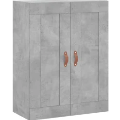Armoires & Meubles De Rangement-vidaXL Armoire murale 69,5x34x90 cm bois d'ingénierie Gris béton