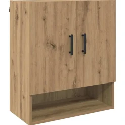 Armoires & Meubles De Rangement-vidaXL Armoire Murale Montage mural Chêne artisanal 60 x 31 x 70 cm chêne artisanal