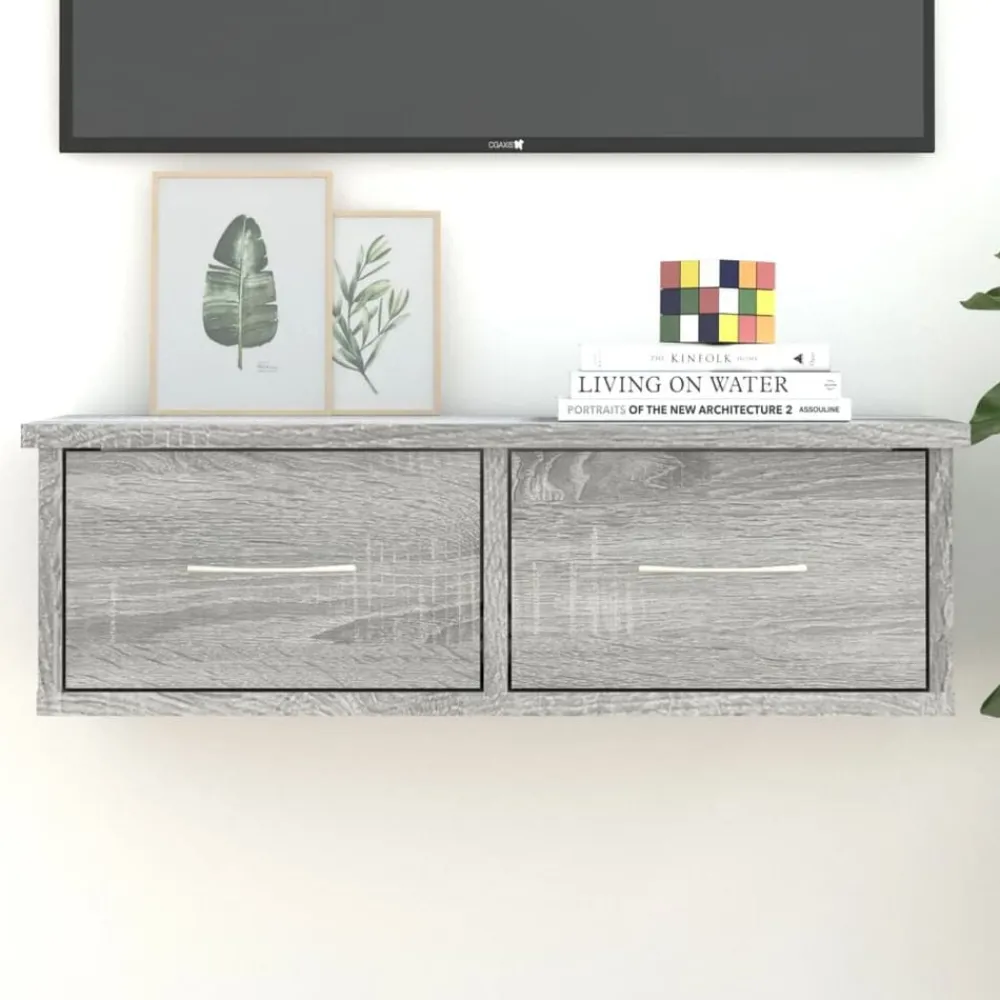 vidaXL Armoire murale 60x26x18,5 cm Bois d'ingénierie