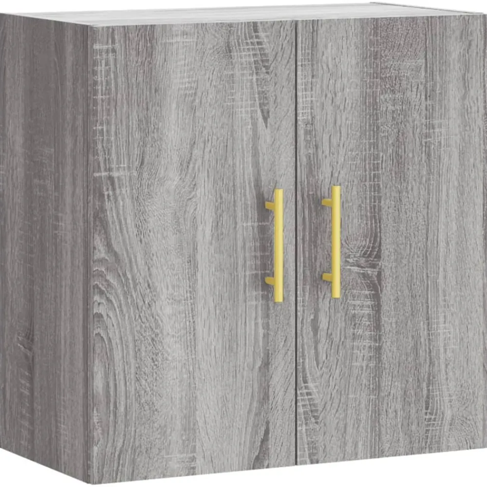 Armoires & Meubles De Rangement-vidaXL Armoire murale 60x31x60 cm bois d'ingénierie Sonoma gris