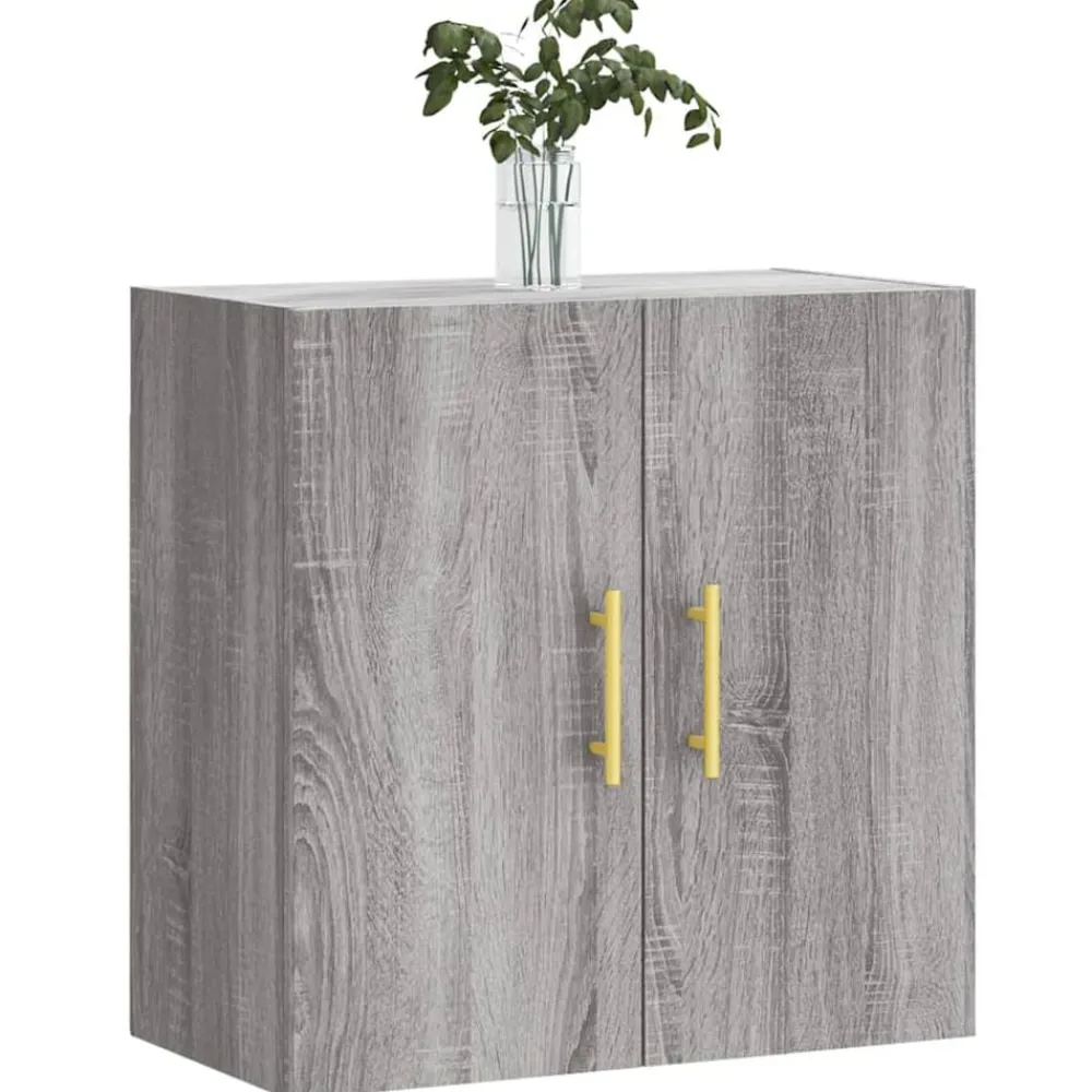 Armoires & Meubles De Rangement-vidaXL Armoire murale 60x31x60 cm bois d'ingénierie Sonoma gris