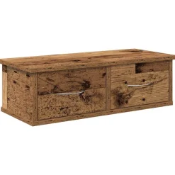 Étagères-vidaXL Armoire murale 60x26x18,5 cm bois d'ingénierie Vieux bois