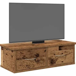 Étagères-vidaXL Armoire murale 60x26x18,5 cm bois d'ingénierie Vieux bois