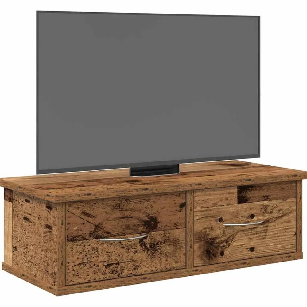 Étagères-vidaXL Armoire murale 60x26x18,5 cm bois d'ingénierie Vieux bois