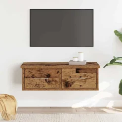 Étagères-vidaXL Armoire murale 60x26x18,5 cm bois d'ingénierie Vieux bois