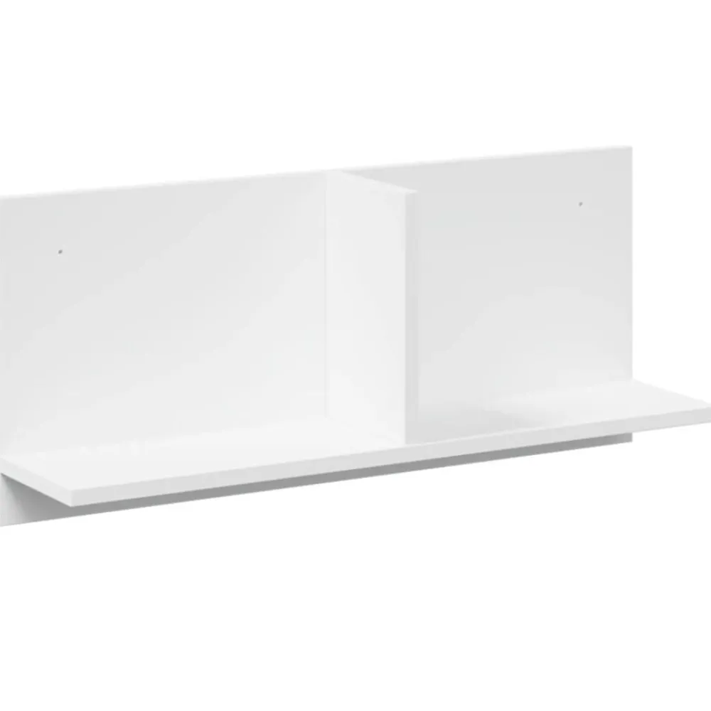 Étagères-vidaXL Armoire murale 70x16,5x30 cm bois d'ingénierie Blanc