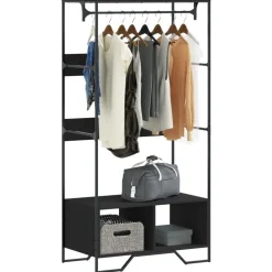vidaXL Armoire 90x50x180 cm bois d’ingénierie