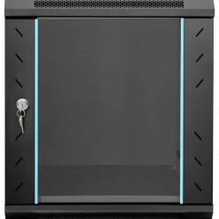Appareils Électroniques-vidaXL Armoire réseau avec stockage 53 x 60 x 60 cm Acier Noir