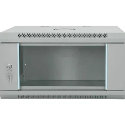Appareils Électroniques-vidaXL Armoire réseau avec stockage 60 x 45 x 35 cm Acier Gris