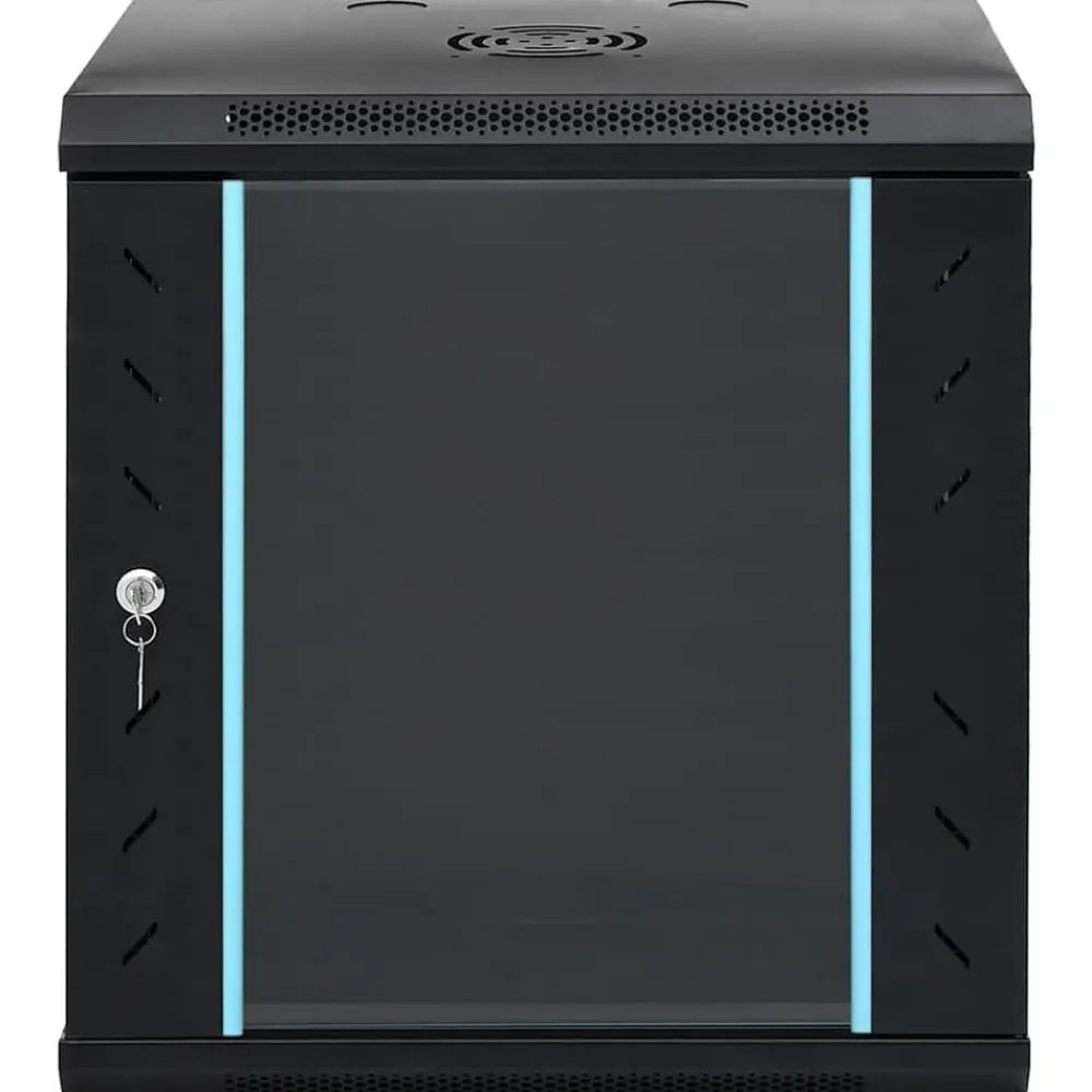 vidaXL Armoire réseau avec stockage 53 x 45 x 60 cm Acier