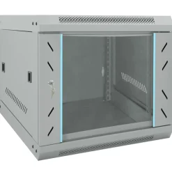 Appareils Électroniques-vidaXL Armoire réseau avec stockage 53 x 60 x 45 cm Acier Gris