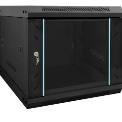 Appareils Électroniques|Allaitement & Alimentation-vidaXL Armoire réseau avec stockage 53 x 60 x 45 cm Acier Noir
