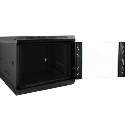 Appareils Électroniques|Allaitement & Alimentation-vidaXL Armoire réseau avec stockage 53 x 60 x 45 cm Acier Noir
