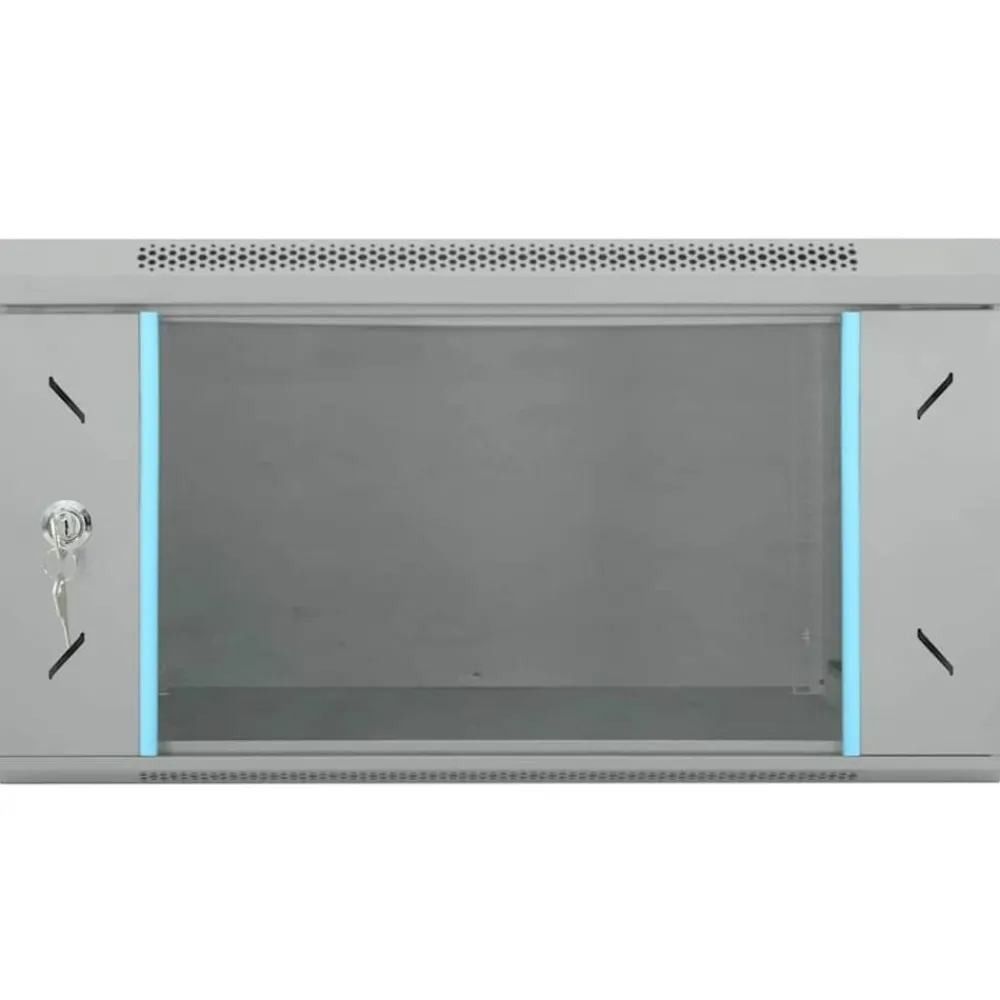 vidaXL Armoire réseau avec stockage 53 x 60 x 30 cm Acier