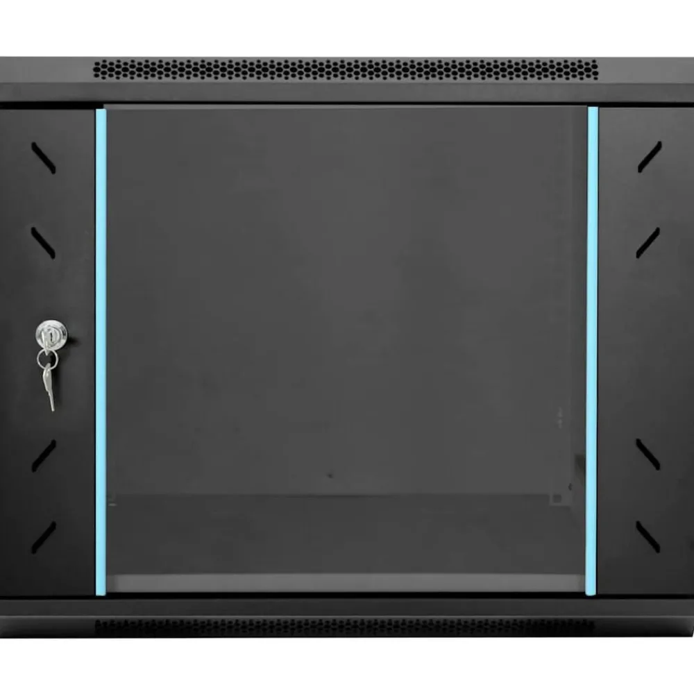 vidaXL Armoire réseau avec stockage 60 x 60 x 50 cm Acier