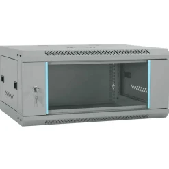 vidaXL Armoire réseau avec stockage 60 x 35 x 28 cm Acier